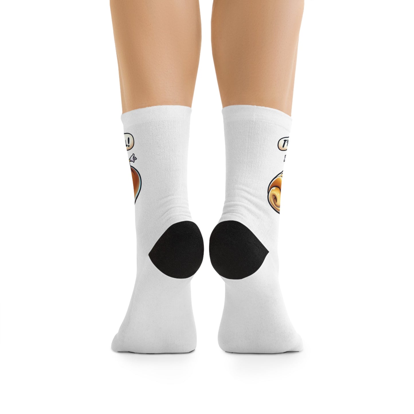 "I'm On A Roll!" Graphic Socks