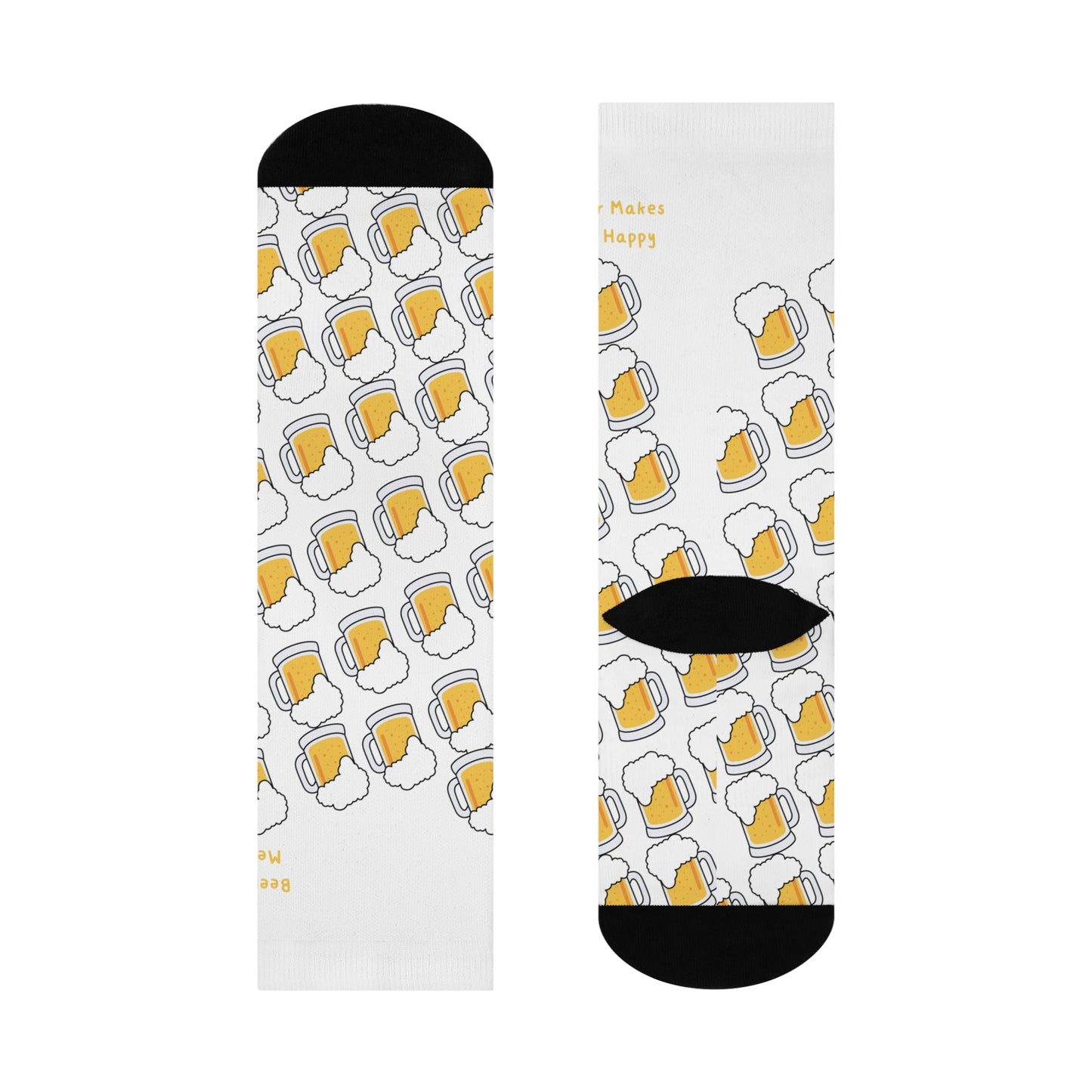 Funny Beer Crew Socks