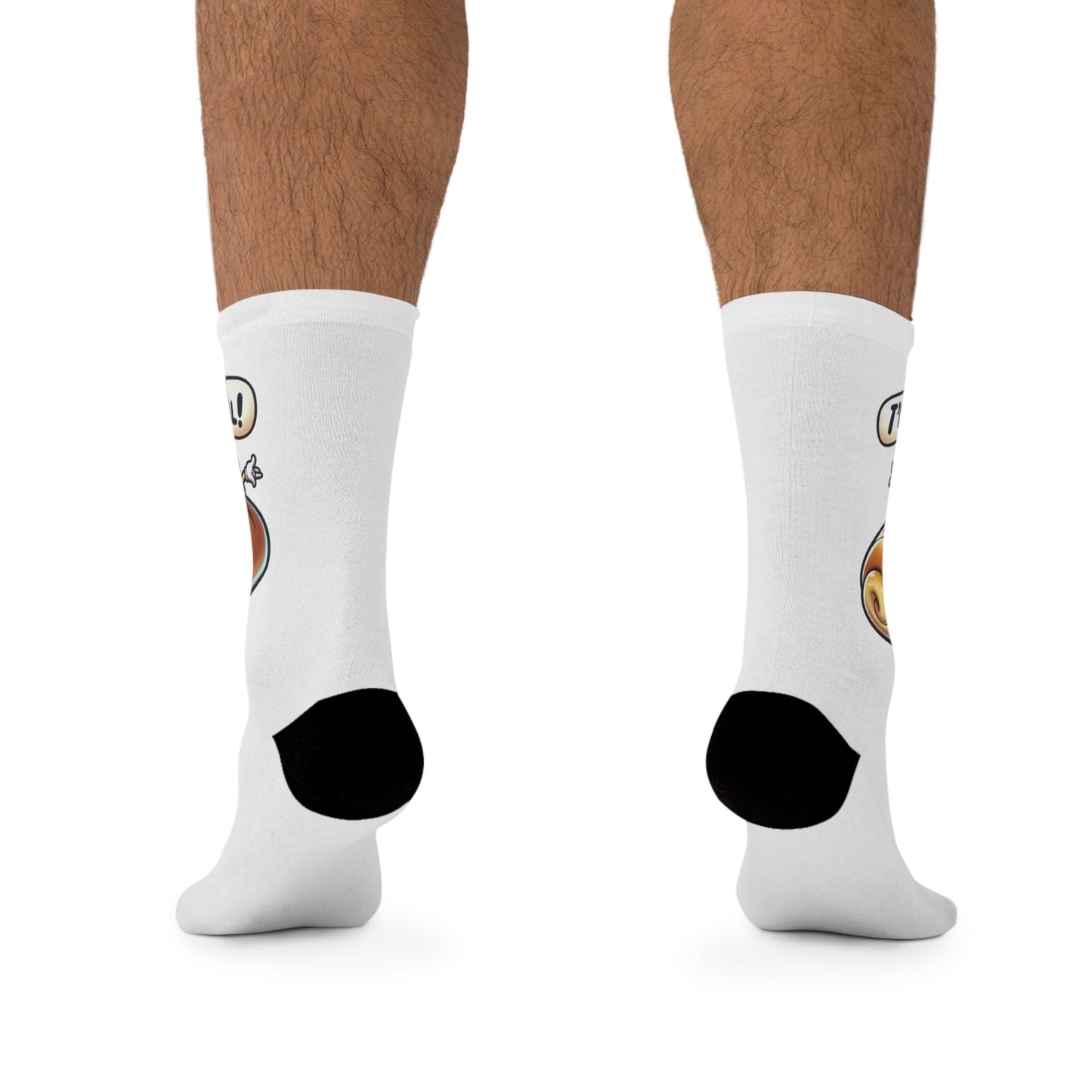 "I'm On A Roll!" Graphic Socks