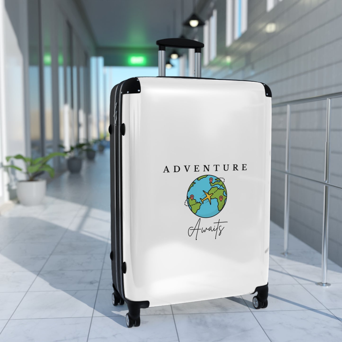 "Adventure Awaits" Suitcase