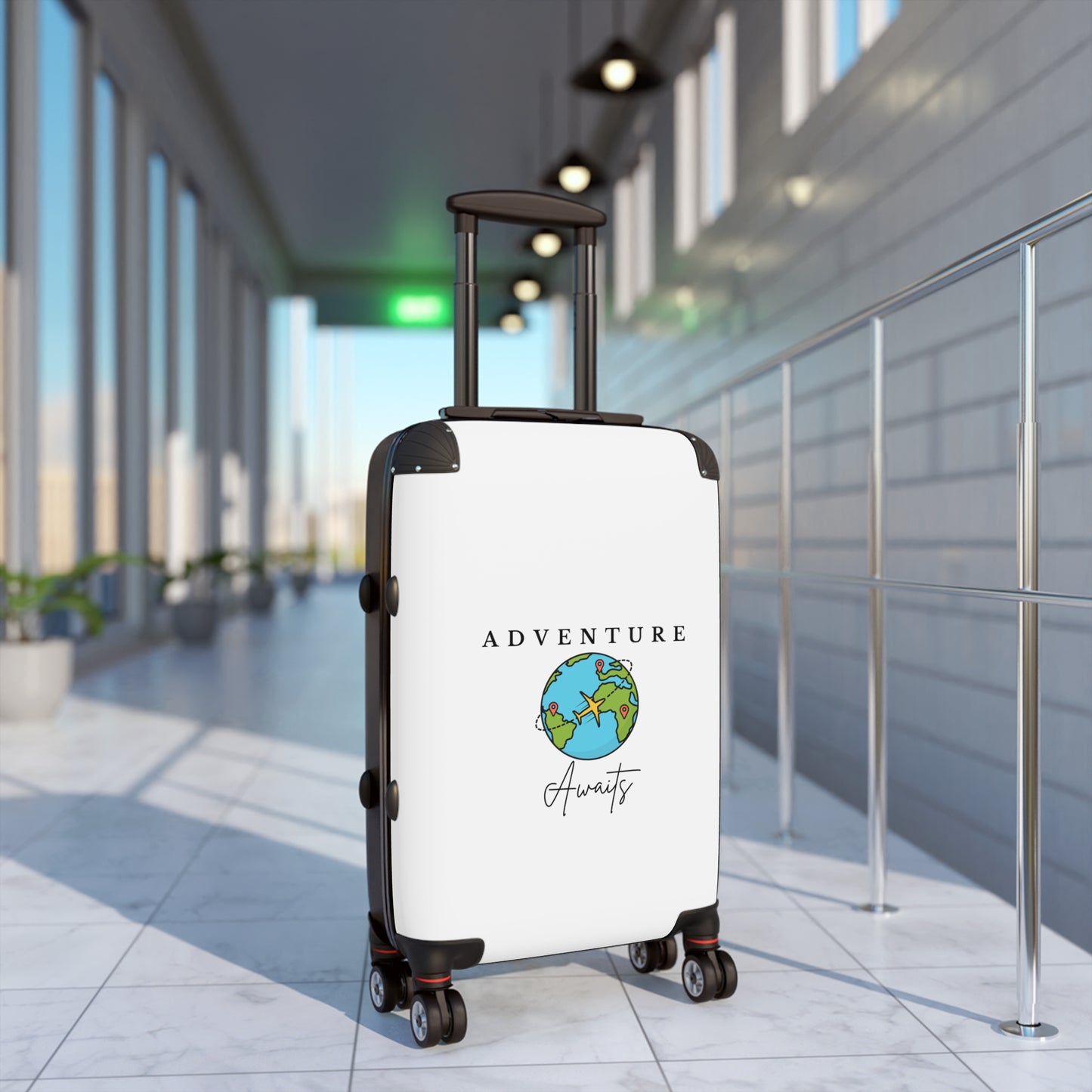 "Adventure Awaits" Suitcase